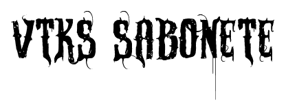 VTKS Sabonete font